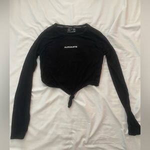 Alphalete long sleeve crop